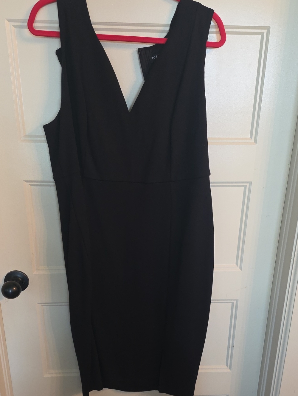 torrid Black V-Neck Sheath Dress